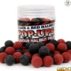 Pop Ups Pro Elite Baits Black & Red Halibut 14mm 250ml