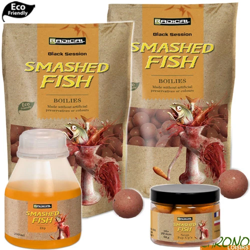 Pack Appâts Radical Smashed Fish 1 Pack Appâts Radical Smashed Fish