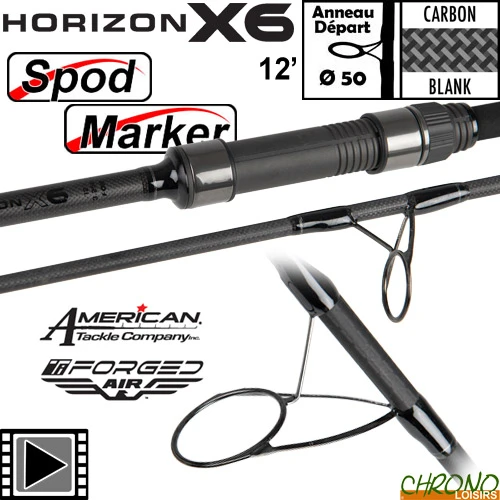 Canne Fox Horizon X6 Spod/Marker 12' 1 Canne Fox Horizon X6 Spod/Marker 12'