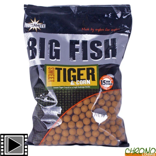 Bouillettes Dynamite Baits Sweet Tiger & Corn 15mm 1.8kg 1 Bouillettes Dynamite Baits Sweet Tiger & Corn 15mm 1.8kg