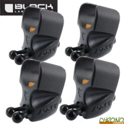 Clip Ligne Fox Black Label Ajustable Rod Clip (par 4)