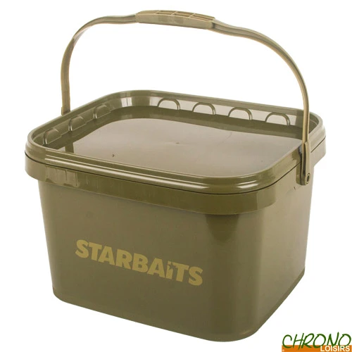 Seau Starbaits STB Square Bucket 8L 1 Seau Starbaits STB Square Bucket 8L