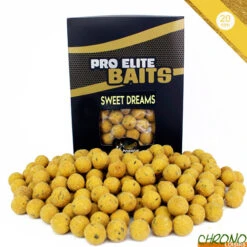 Bouillettes Pro Elite Baits Gold Sweet Dreams 20mm 1kg