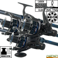 Ensemble Carp Design Start Fighter 13' 3.5lbs DA60 (les 3)