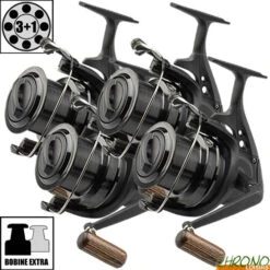 Moulinet Okuma Custom Black CB-80 (les 4)