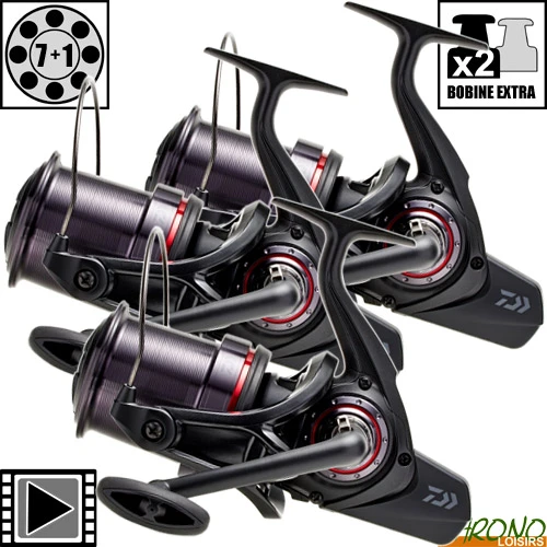 Moulinet Daiwa Whisker 45 SCW QD OT (les 3) 1 Moulinet Daiwa Whisker 45 SCW QD OT (les 3)