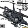 Ensemble Fox Horizon X3 10' 3lbs EOS 7000 (les 2)
