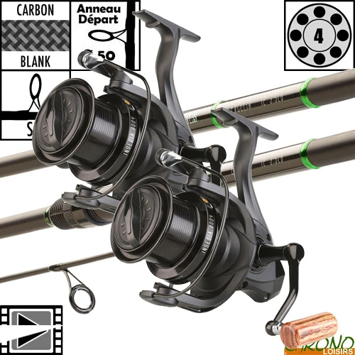 Ensemble Prowess Excelia 50mm 13' 3.5lbs 8004 FD (les 2) 1 Ensemble Prowess Excelia 50mm 13' 3.5lbs 8004 FD (les 2)